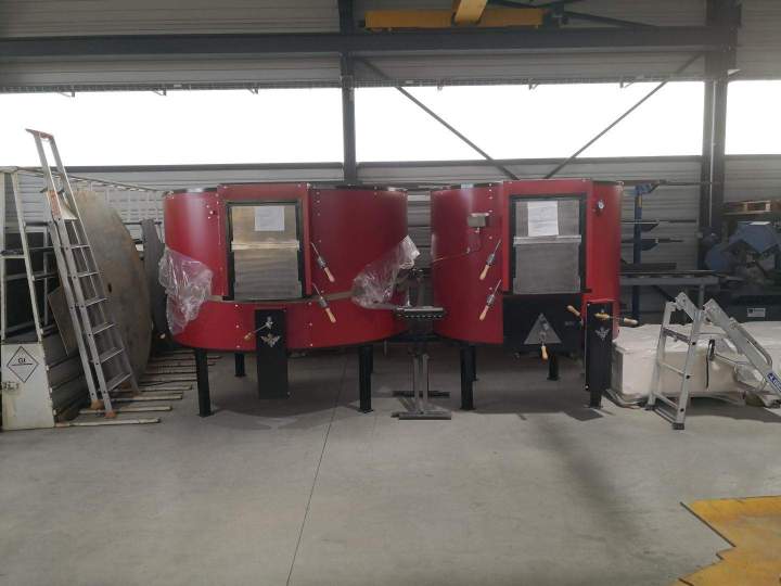 Horno industrial panadería construcción Francia