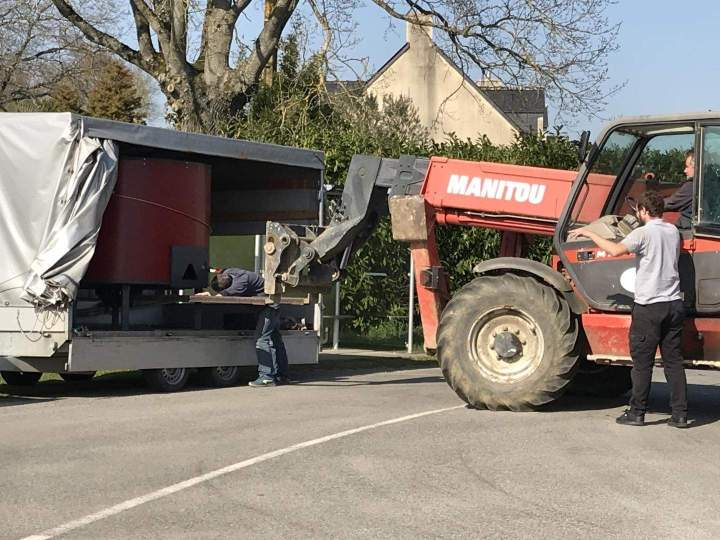 Horno de pan tradicional y eficaz Francia