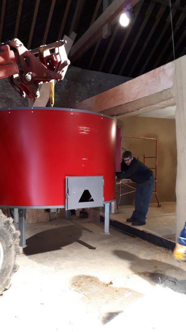 Horno de pan artesanal para pan tradicional Francia