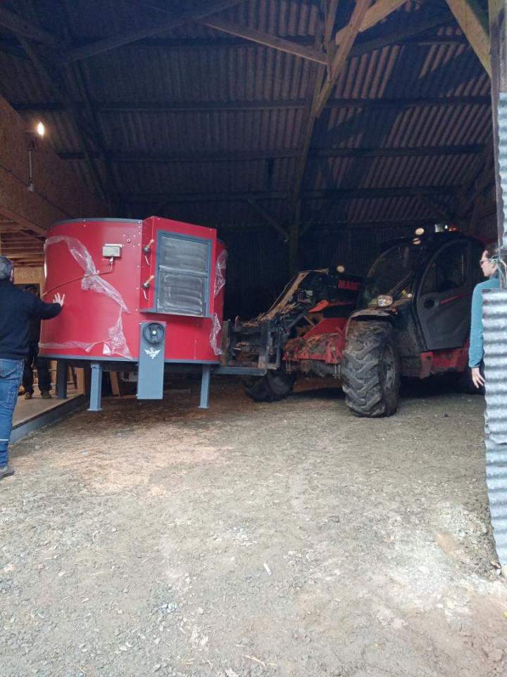 Horno de pan de leña para panadero Francia