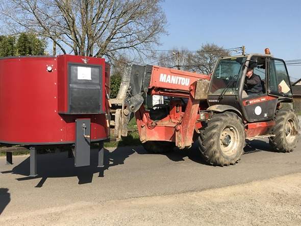 Horno de pan de leña para panadería Francia