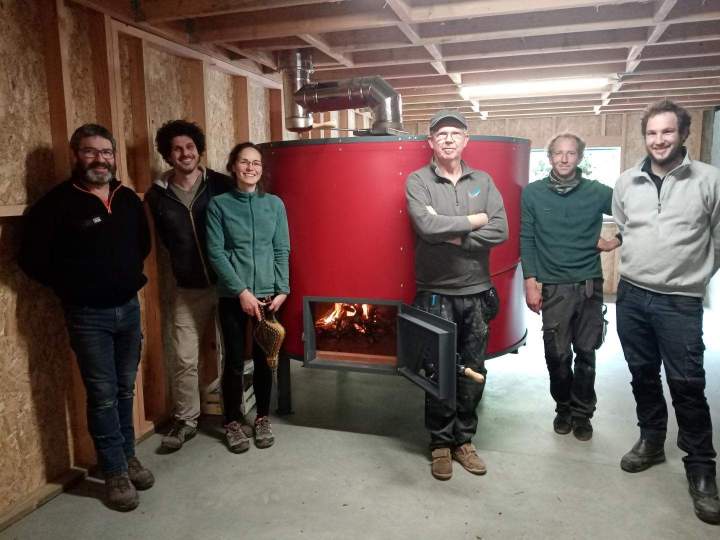 Horno de pan artesanal francés Francia