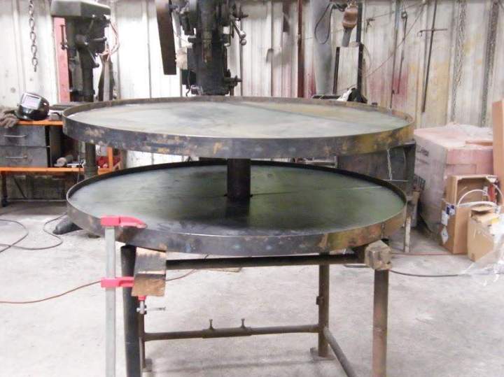 Construcción horno de panadería Francia