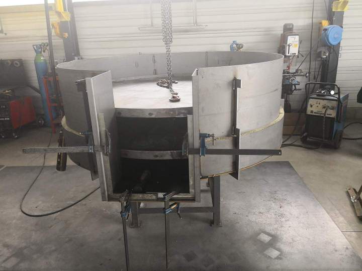 Montaje horno profesional de pan Francia