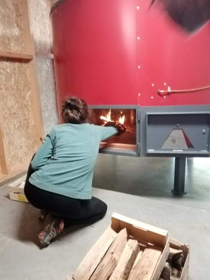 Horno de pan tradicional para panadero Francia