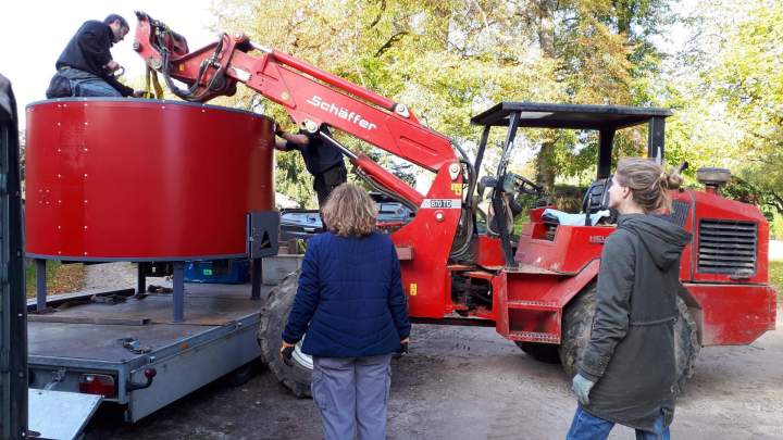 Horno de pan moderno y práctico para panadería Francia