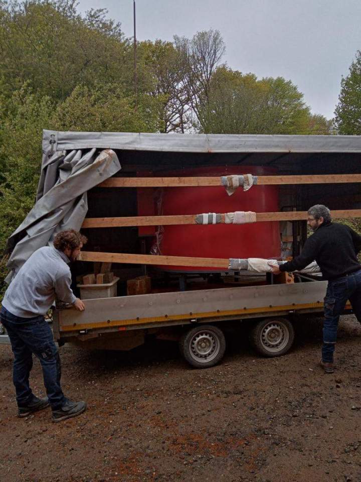 Horno de pan para producción artesanal Francia